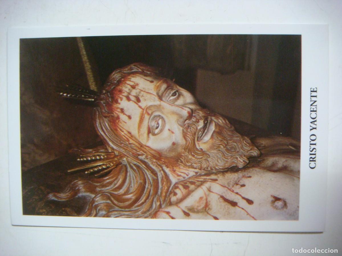 Postales: RECORDATORIO CRISTO YACENTE-CAJ-POS-N&ordm;-6,SOB-N&ordm;-2