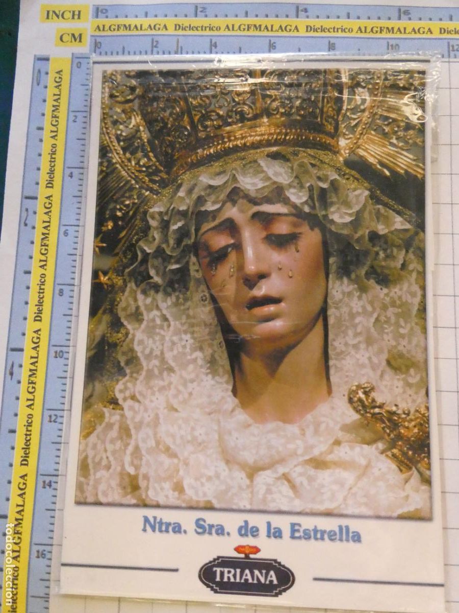 Postales: POSTAL RELIGIOSA SEMANA SANTA. SEVILLA NUESTRA SE&Ntilde;ORA DE LA ESTRELLA TRIANA. 2679