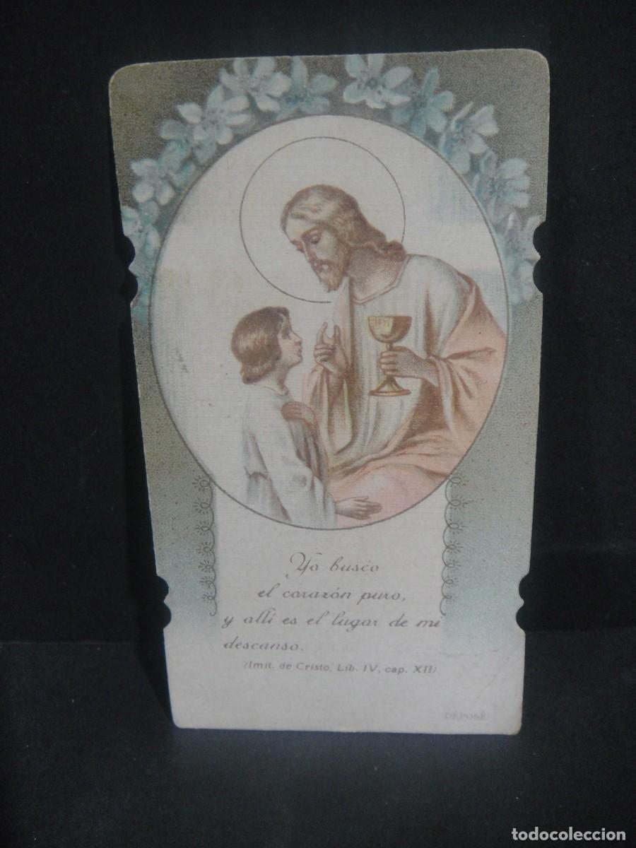 Postales: recordatorio 1&ordf; comunion - blanes a&ntilde;o 1931