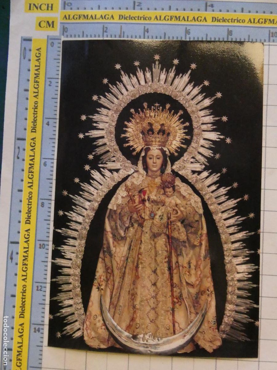 Postales: POSTAL RELIGIOSA SEMANA SANTA. RONDA M&Aacute;LAGA NUESTRA SE&Ntilde;ORA DE LA PAZ. 2221