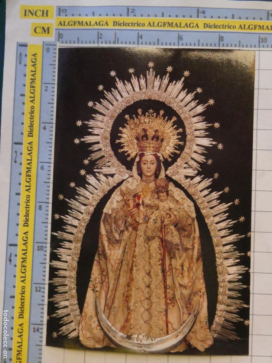 Postales: POSTAL RELIGIOSA SEMANA SANTA. RONDA M&Aacute;LAGA NUESTRA SE&Ntilde;ORA DE LA PAZ. 2222