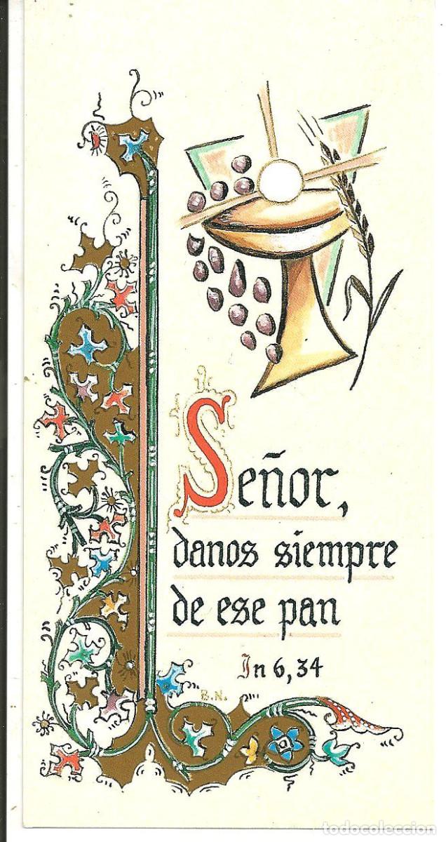 Postales: ESTAMPA *SE&Ntilde;OR DANOS SIEMPRE DE ESE PAN* - PAULINAS, SERIE RECUERDO 1