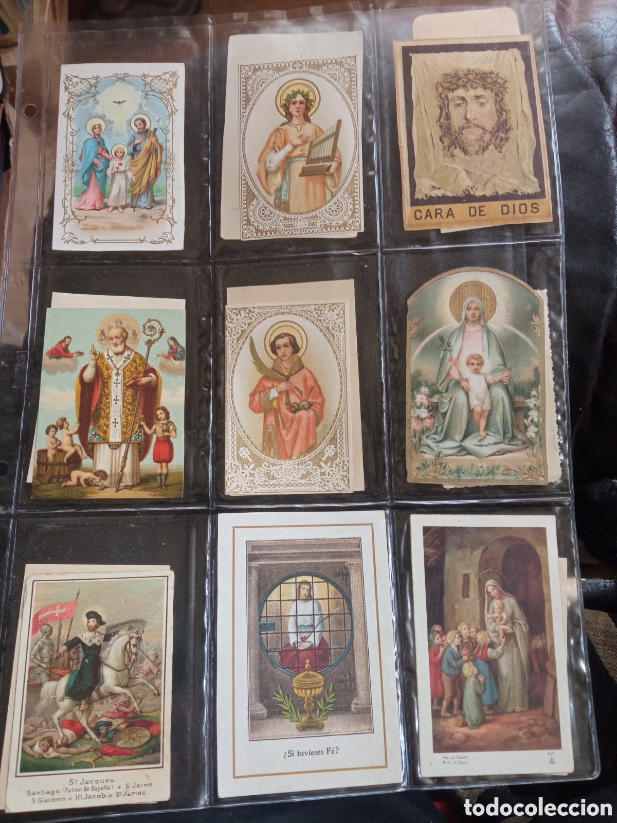 Postales: 18 antiguas cromolitografias de principios del 1900