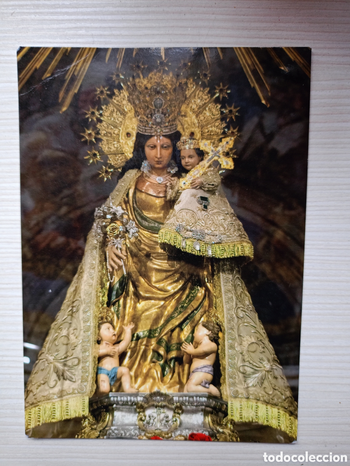 Postales: Postal Virgen de los desamparados Valencia