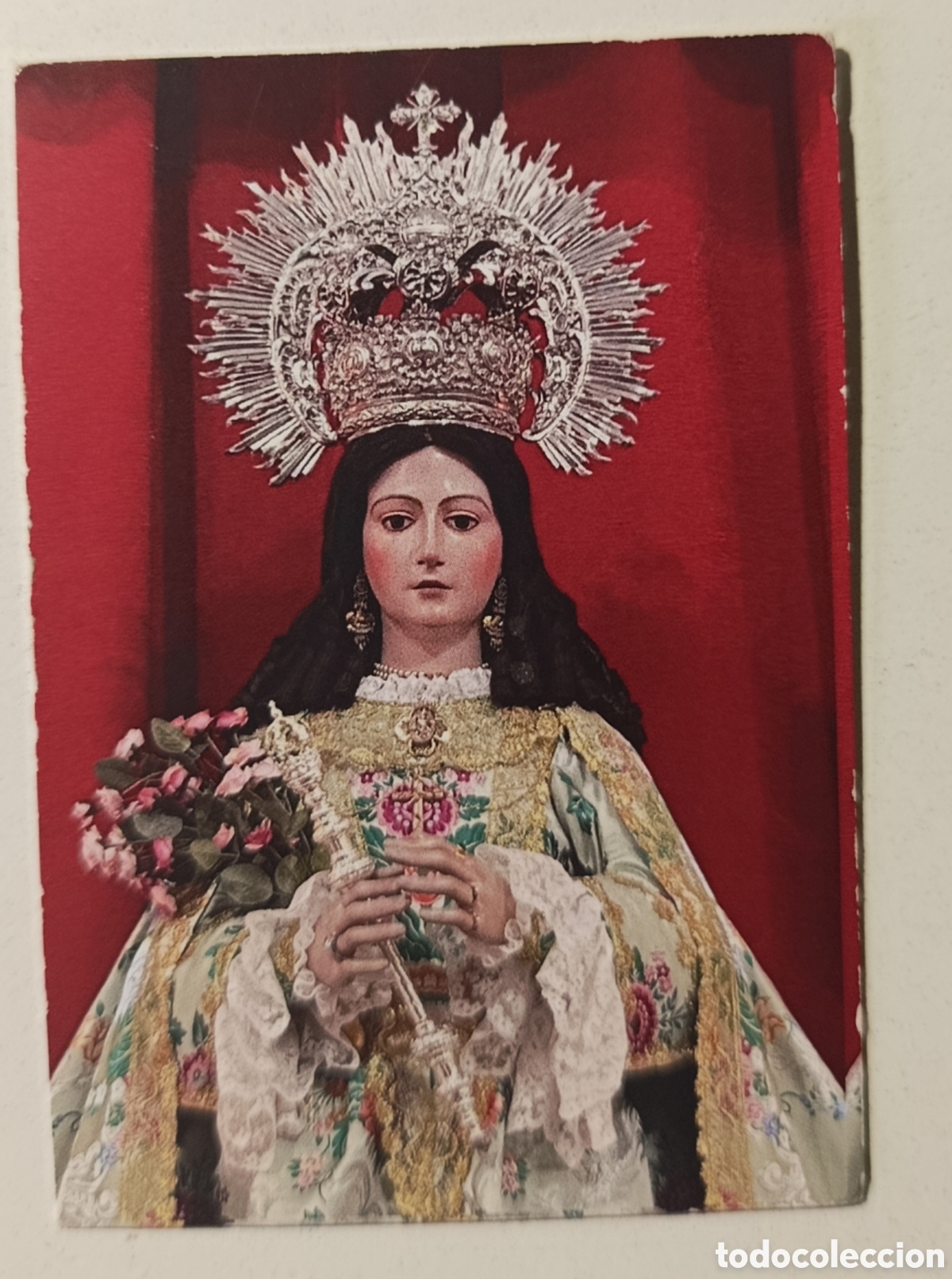 Postales: Estampa virgen santa mar&iacute;a la real de gracia y buen suceso