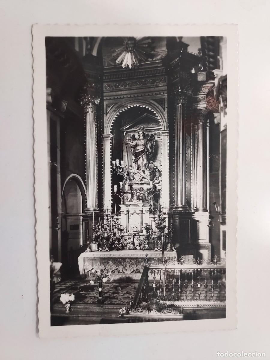 Postales: POSTAL CORDOBA RETABLO E IMAGEN DE SAN RAFAEL. CIRCULADA 1957. RELIGIOSA