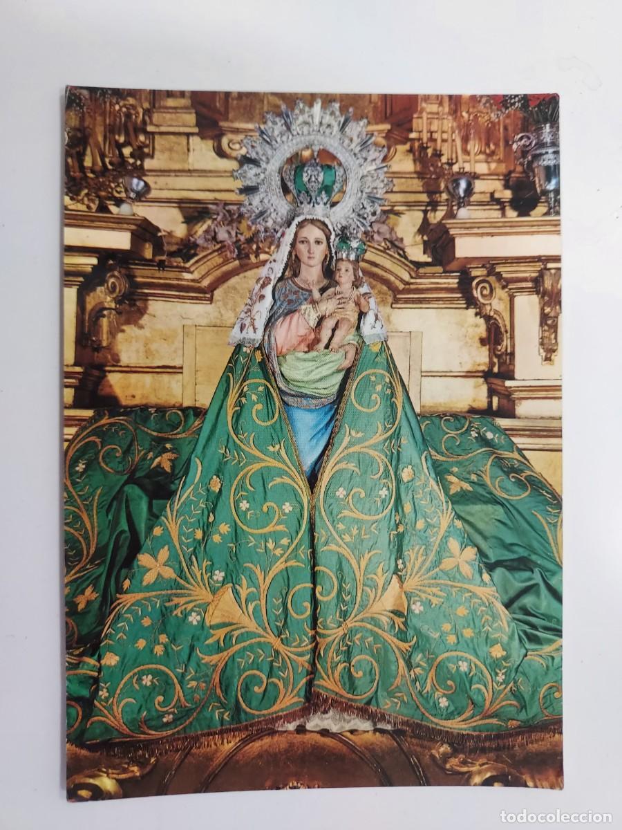 Postales: POSTAL MADRID VALLECAS NUESTRA SE&Ntilde;ORA DE LA TORRE PATRONA DE LA VILLA. S/C. RELIGIOSA VIRGEN