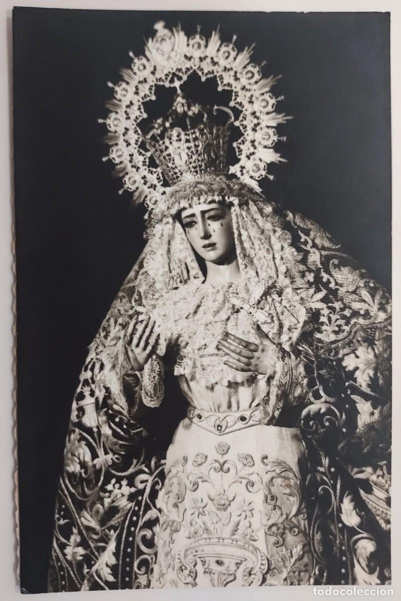 Postales: FOTOGRAF&Iacute;A TIPO POSTAL SEVILLA VIRGEN ESPERANZA MACARENA. HERMANDAD DULCE NOMBRE. FERNAND