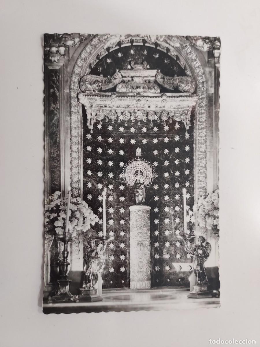 Postales: POSTAL ZARAGOZA NUESTRA SE&Ntilde;ORA DEL PILAR. CIRCULADA 1961. ARRIBAS 390. RELIGIOSA