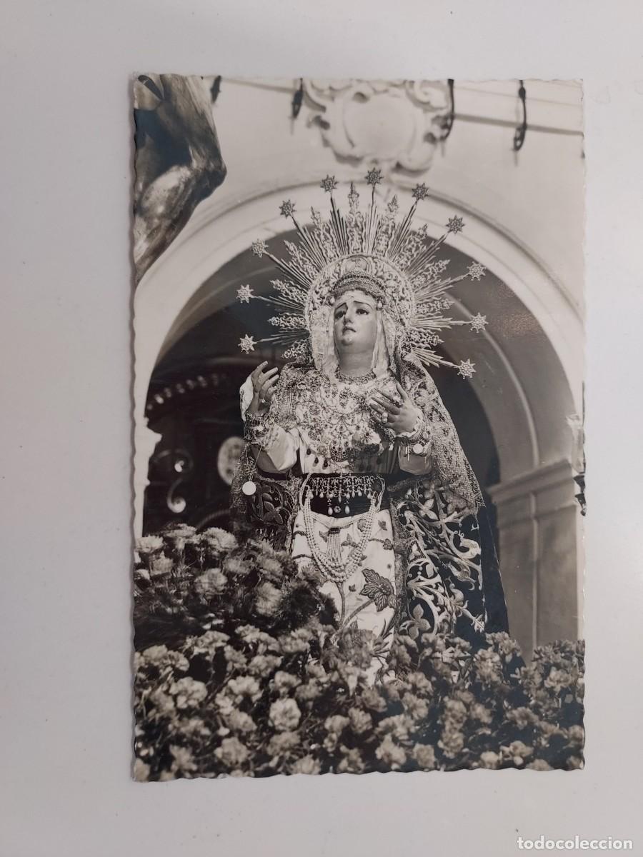 Postales: POSTAL SEVILLA NTRA SRA DOLORES VIRGEN PASO SEMANA SANTA COFRADIA NAZARENOS CRISTO MISERICORDIAS