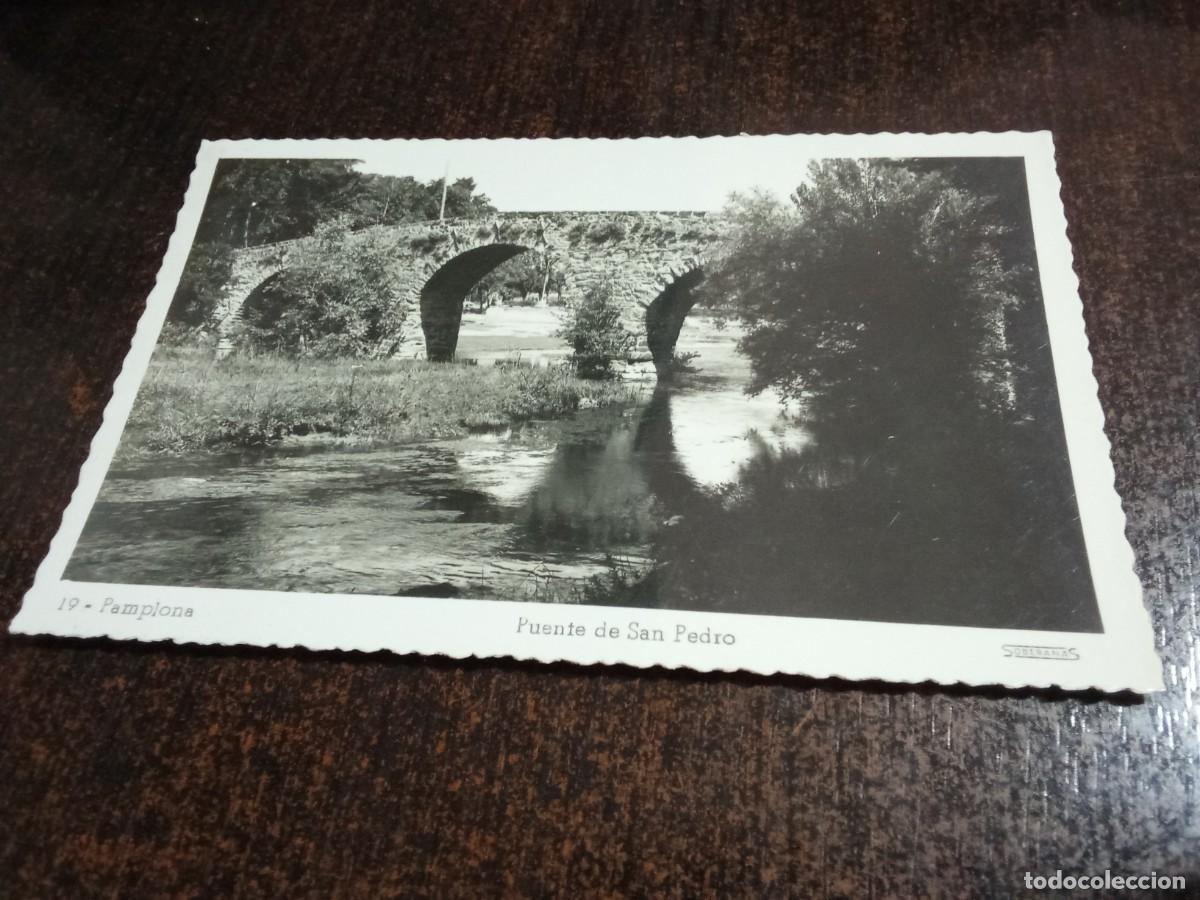 Postales: Pamplona.Puente de San Pedro.