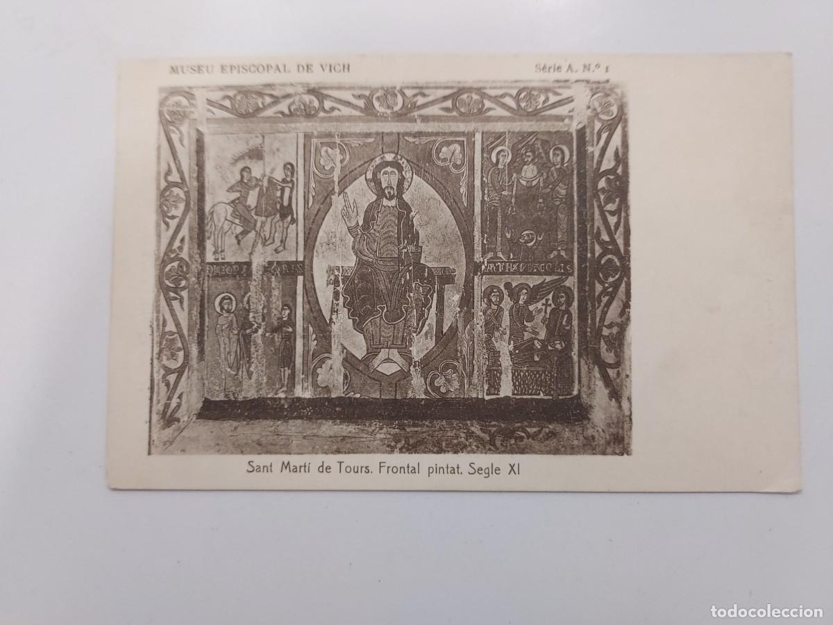 Postales: POSTAL SAN MARTI DE TOURS MUSEU EPISCOPAL DE VICH. THOMAS. SIN CIRCULAR. BARCELONA