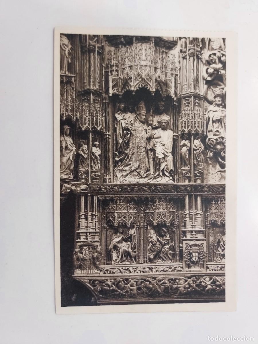 Postales: POSTAL CATEDRAL BURGOS CAPILLA DE SANTA ANA ALTAR MAYOR. SIN CIRCULAR. HAUSER MENET