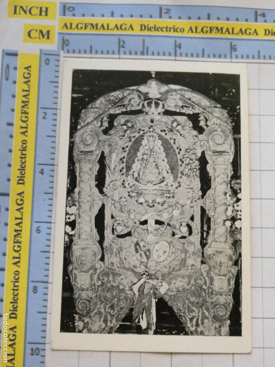 Postales: RECORDATORIO RELIGIOSOS SEMANA SANTA. A&Ntilde;O 1974 PEREGRINACI&Oacute;N HERMANDAD ROC&Iacute;O SEVILLA TRIANA. 2377