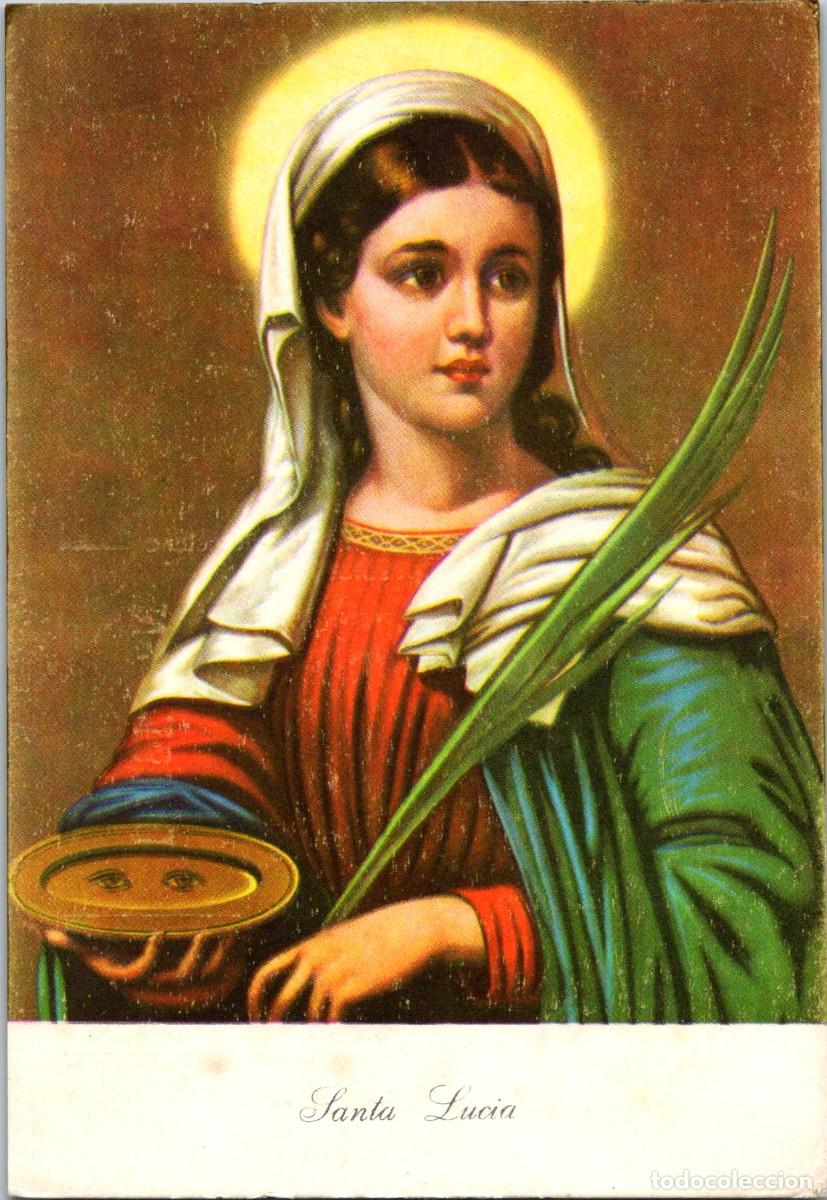 Postales: Santa Luc&iacute;a - Donativo a Cruz Roja: 2 Pesetas - Postal -151x104mm