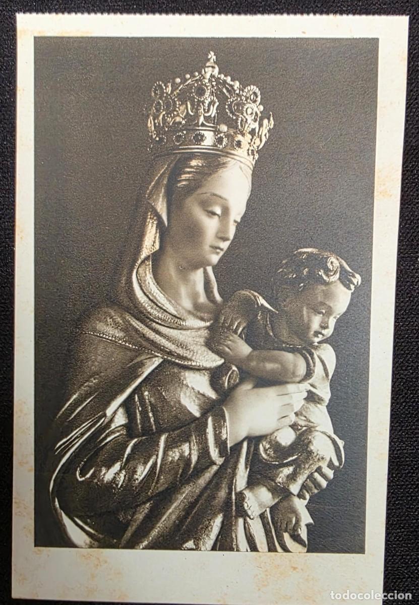 Postales: P.996 Postal antigua Virgen con Ni&ntilde;o Mare de D&eacute;u de la Salut Sabadell fotograf&iacute;a religiosa Fournier