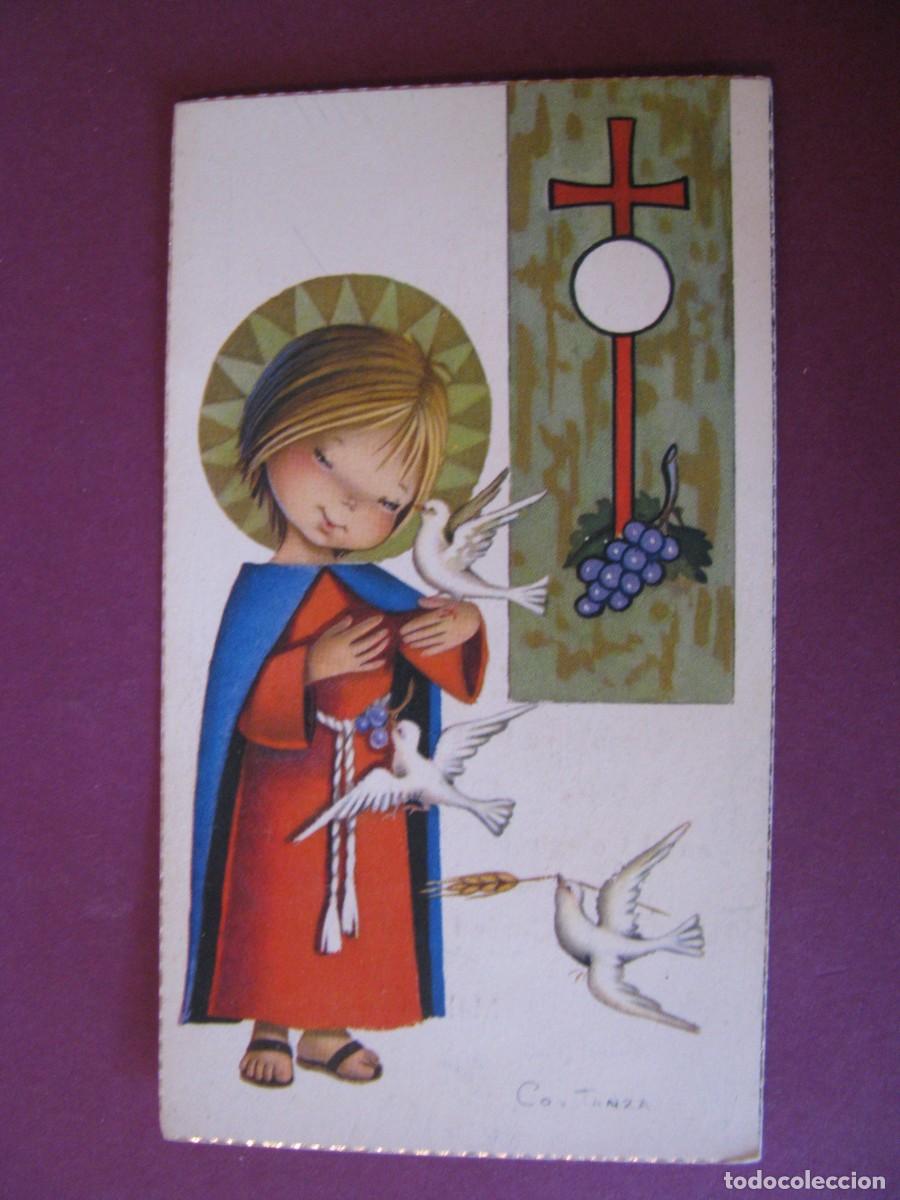 Postales: RECORDATORIO DE LA PRIMERA COMUNI&Oacute;N. IL. CONSTANZA. MALAGA 1967. 10X6 CM