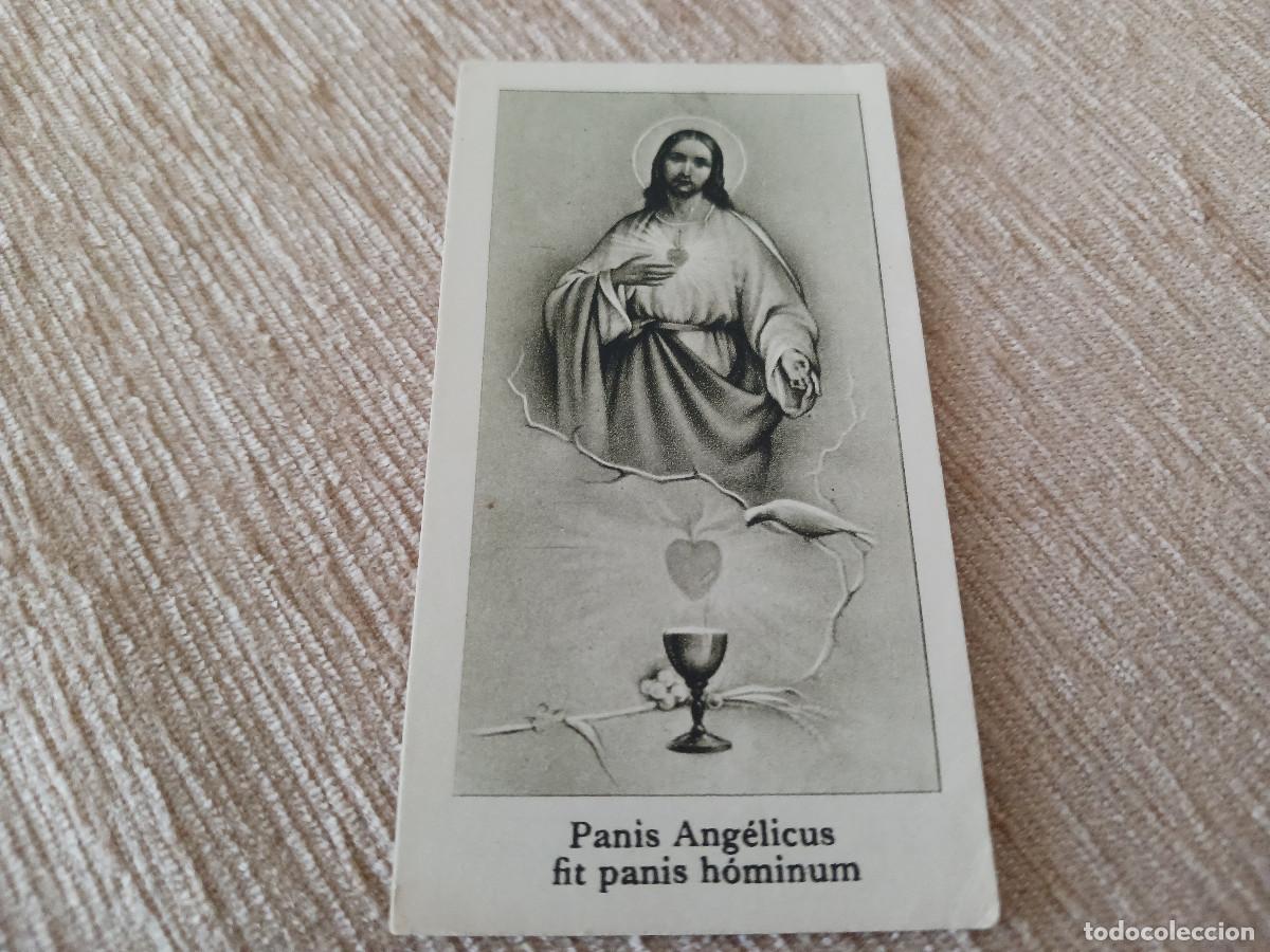 Postales: estampa, el sagrado corazon de jesus en la eucaristia