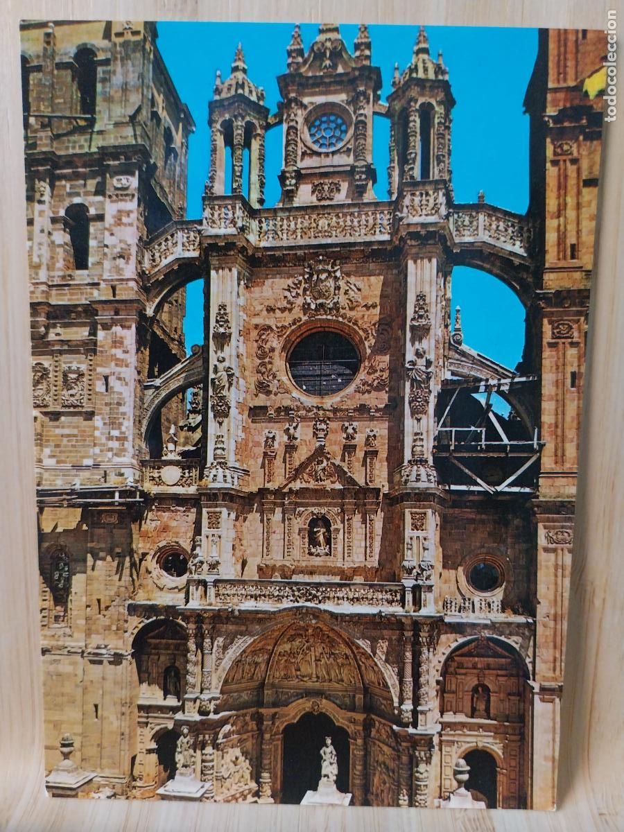 Postales: ASTORGA CATEDRAL LEON ED PARIS 713 SC ORIGINAL