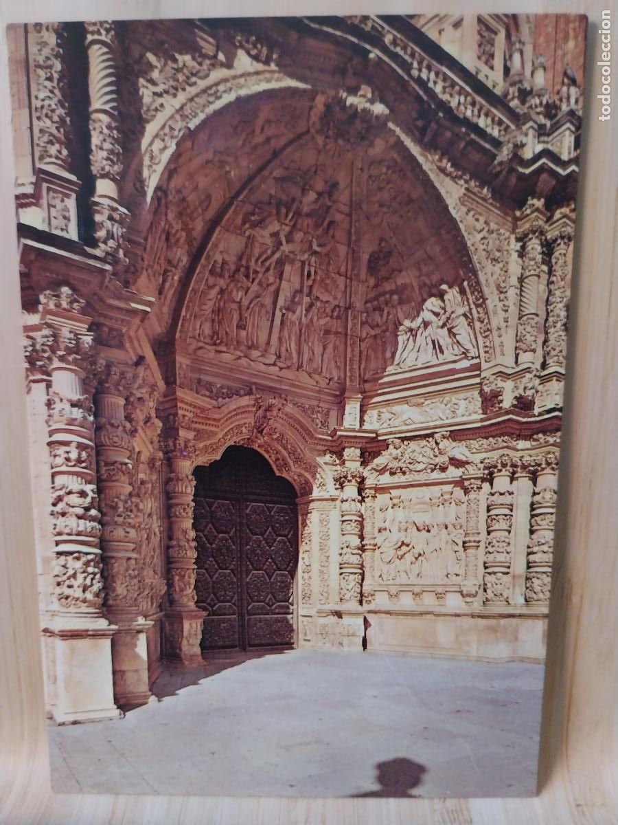 Postales: ASTORGA CATEDRAL PORTICO LEON ED GARRABELLA 6 SC ORIGINAL