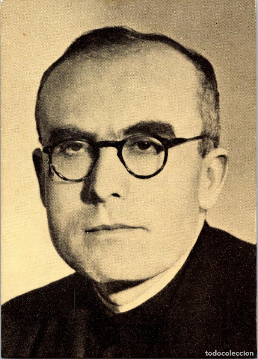 Postales: Moss&egrave;n Pere Tarr&eacute;s i Claret - Barcelona 06.11.75 - 25&egrave; Aniversari Mort - Trasllat Morada - 138x99mm