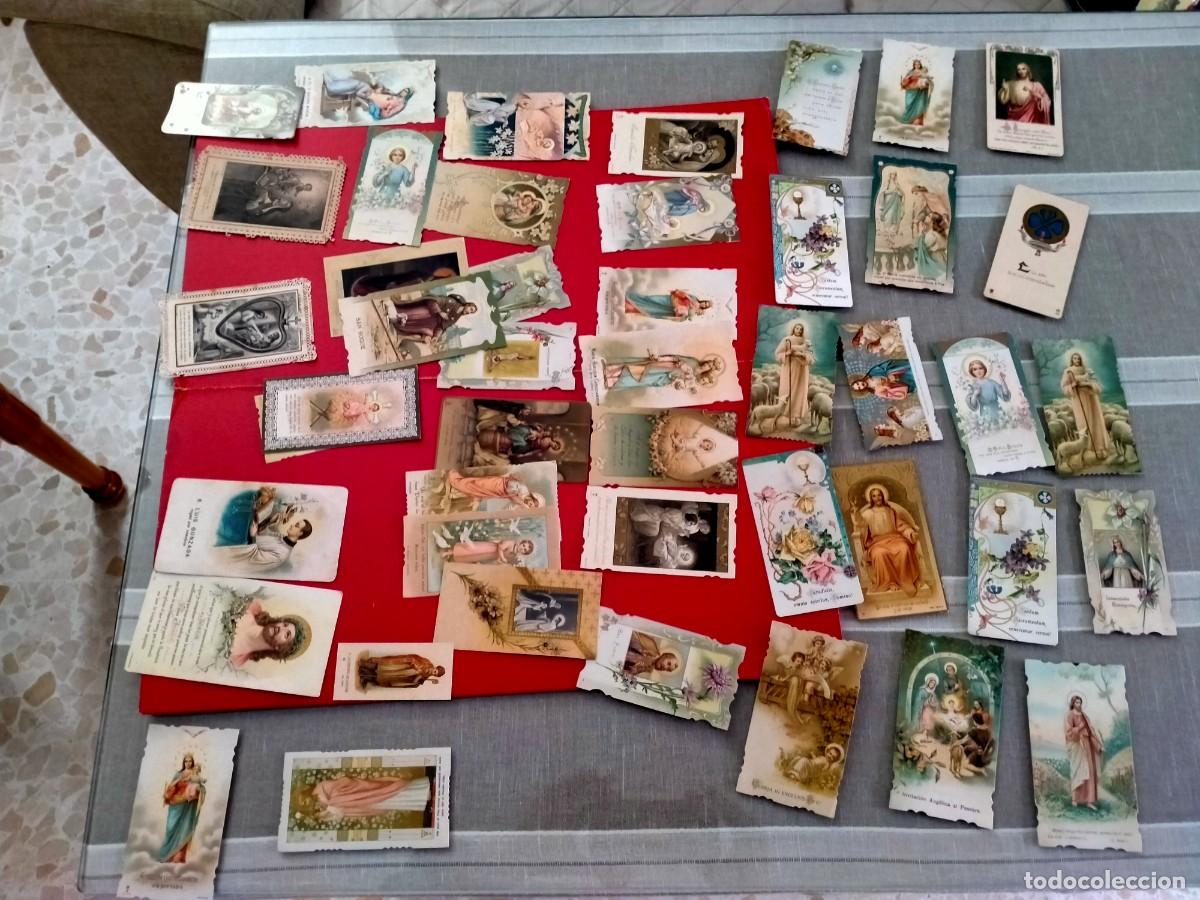 Postales: estampas religiosas a&ntilde;os 20 - 30