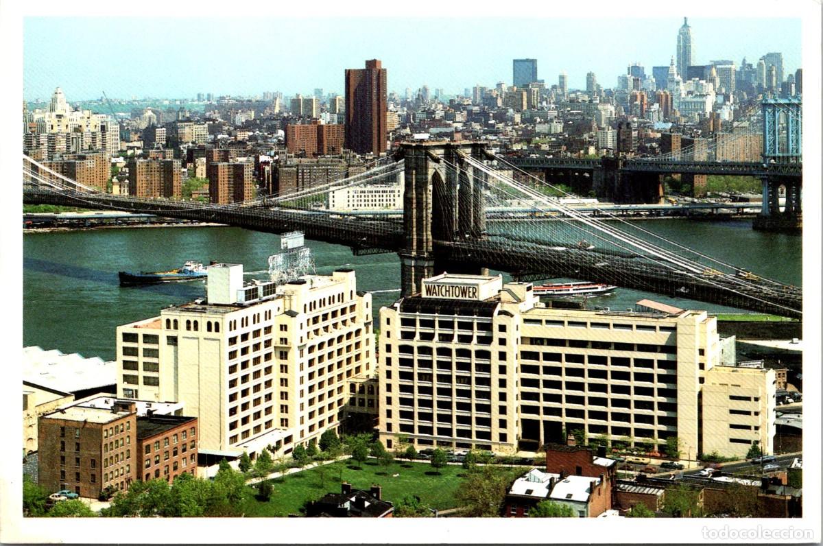 Postales: World Headquarters of Jehovah's Witnesses - Sede mundial de los Testigos de Jehov&aacute; -Postal- 147x97mm