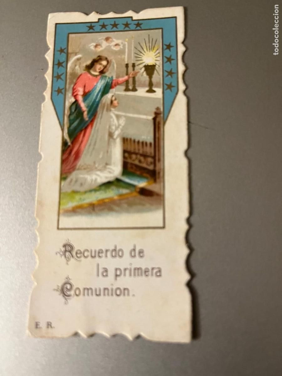 Postales: estampa primera comuni&oacute;n Iglesia San Pere Reus 1942