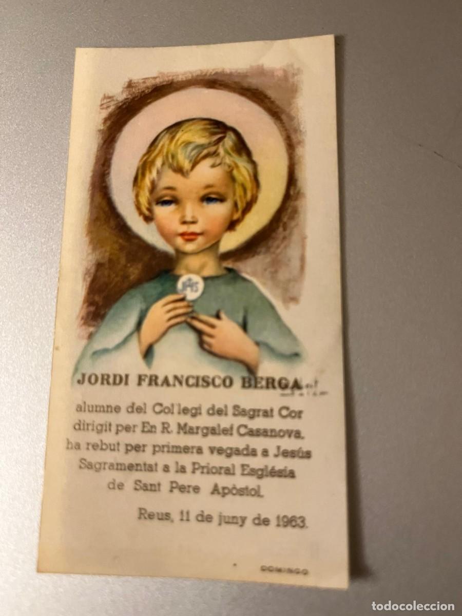 Postales: estampa Sant Pere Apostol Reus 1963