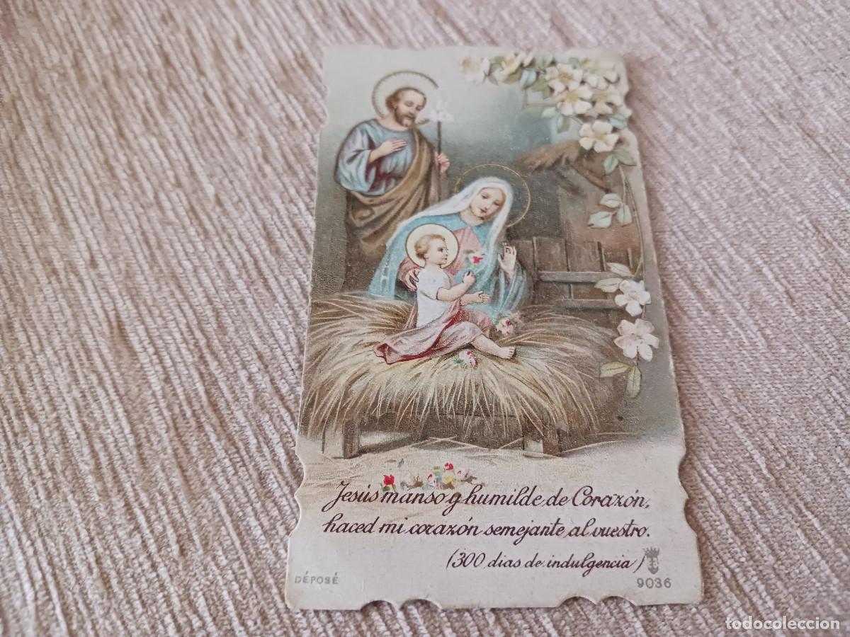 Postales: estampa troquelada, depose 9036, escrita