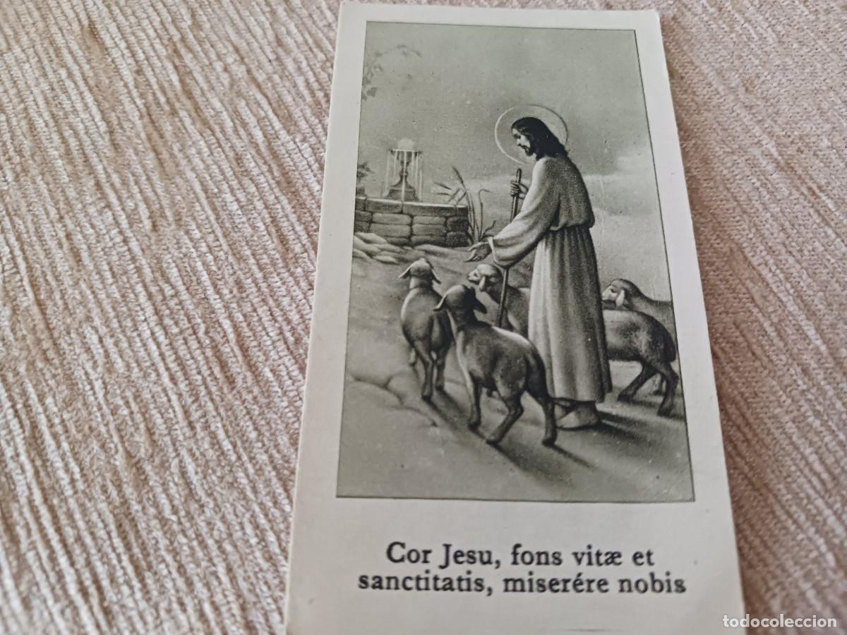 Postales: peque&ntilde;a estampa, cor jesu, fons vitae, el sagrado corazon...