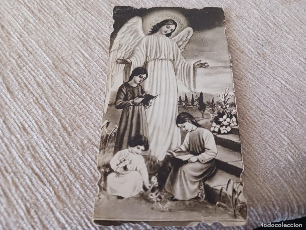 Postales: recordatorio de comunion, santa maria de palautordera 1941, n&ordm; 201
