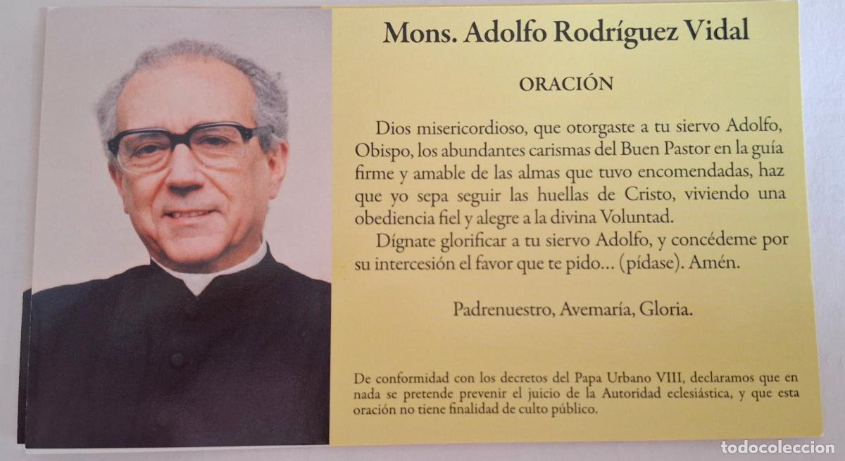 Postales: Siervo de Dios Adolfo Rodriguez VidalSacerdote Opus Dei