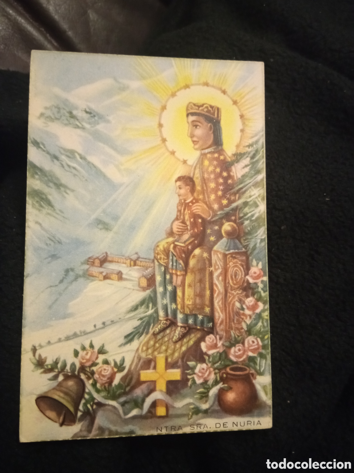 Postales: Antigua postal, Nuestra Se&ntilde;ora de Nuria