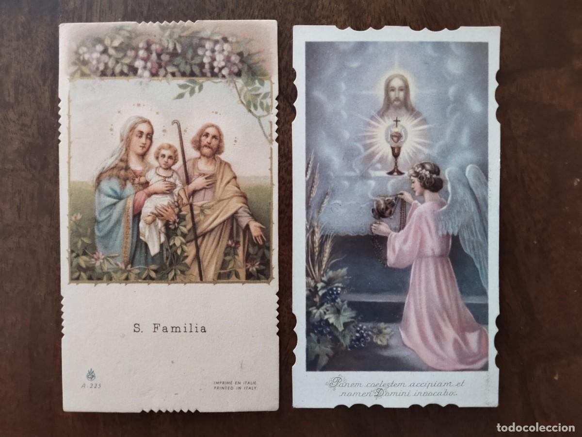 Postales: pareja de Recordatorios de Ntra. Sra. Di Loreto, Italia, a&ntilde;o 1944.