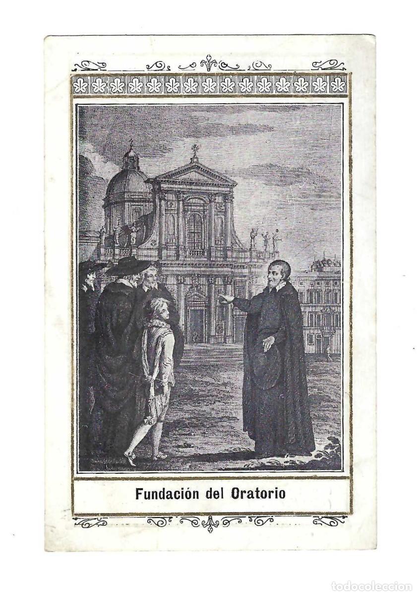 Postales: ESTAMPITA RELIGIOSA- FUNDACI&Oacute;N DEL ORATORIO. LA HORMIGA DE ORO