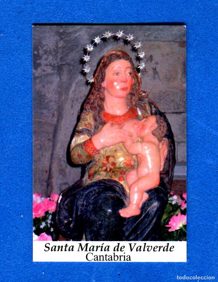Postcards: RECORDATORIO RELIGIOSO SANTA MARIA DE VALVERDE CANTABRIA
