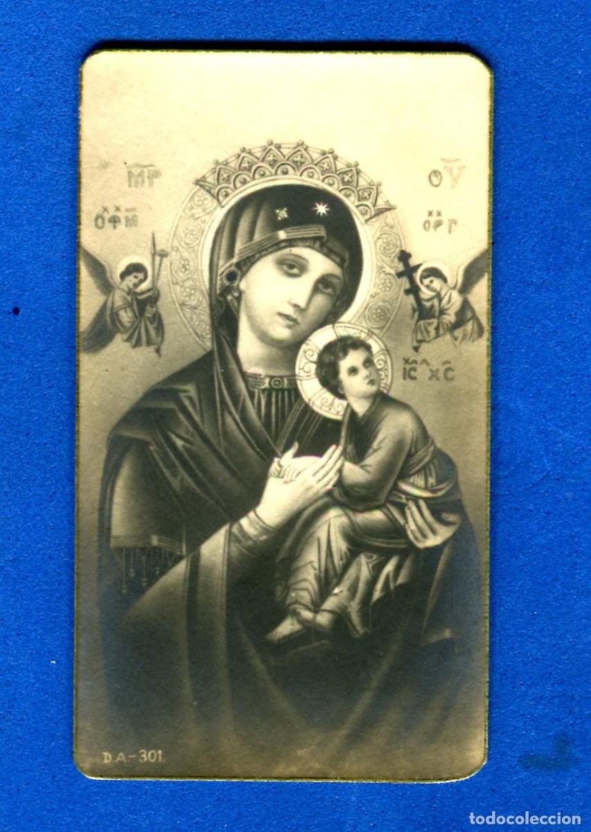 Postcards: ANTIGUO RECORDATORIO RELIGIOSO PERPETUO SOCORRO