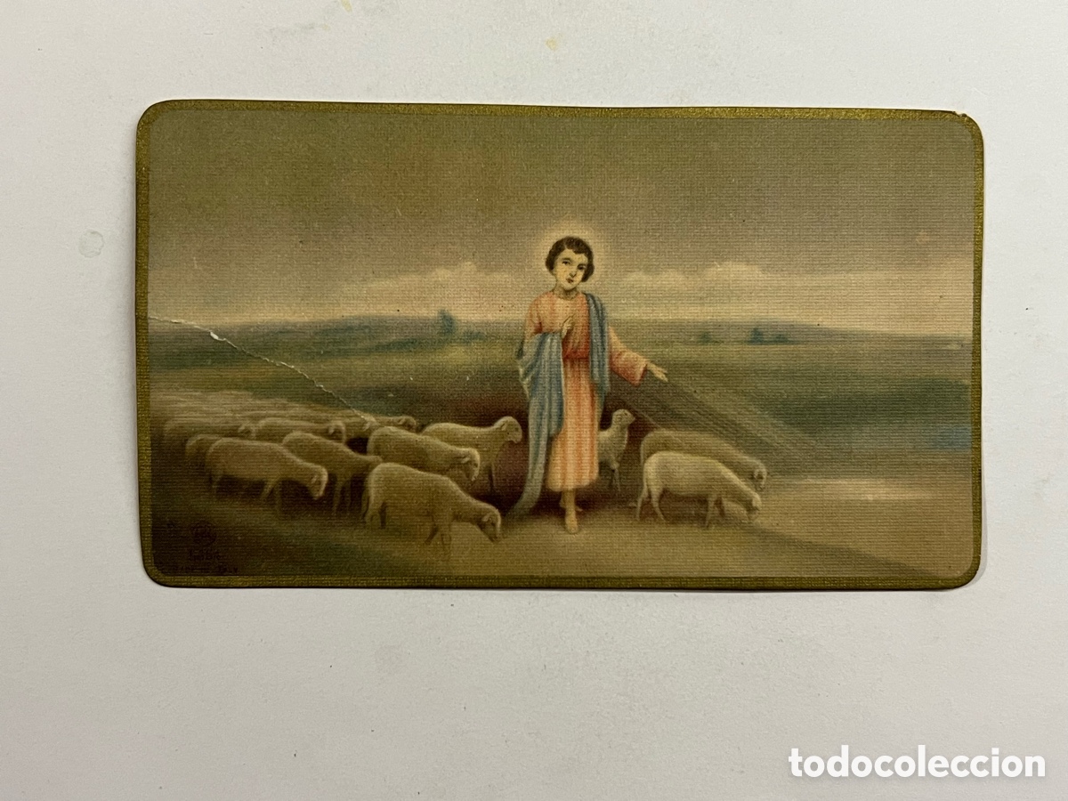 Postais: JESUS EL BUEN PASTOR.. Estampa religiosa (a.1928)