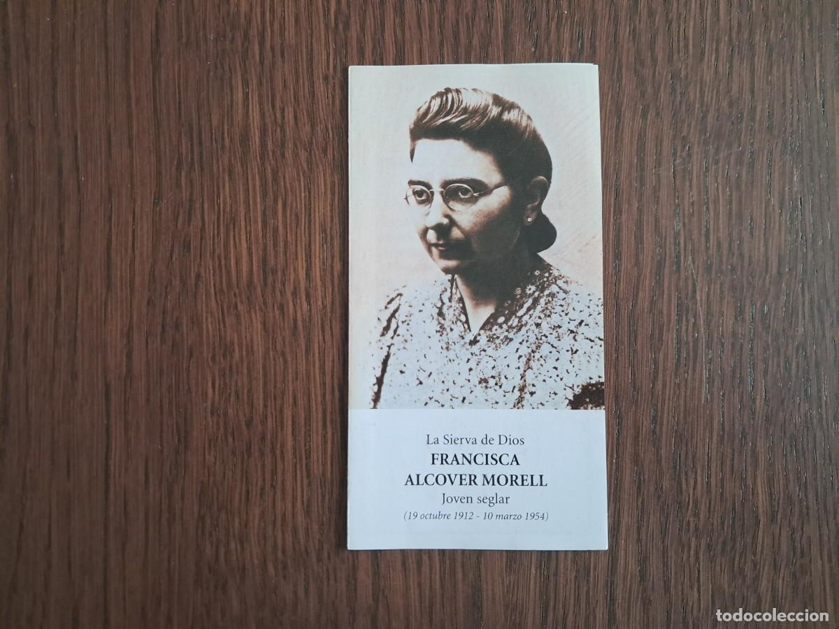 Postales: estampa religiosa, la sierva de Dios, Francisca Alcover Morell, joven seglar. Palma de Mallorca.