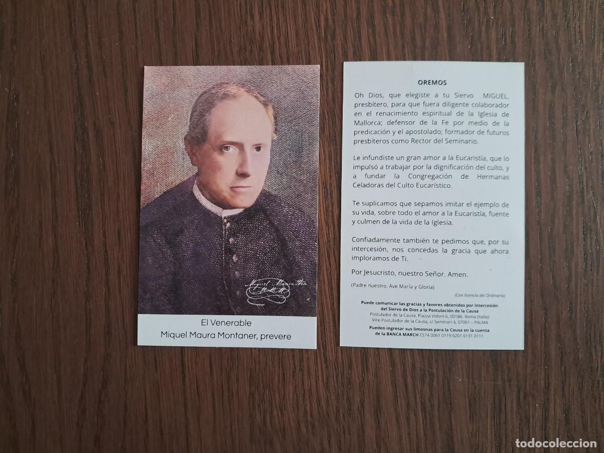 Postales: estampa religiosa, El venerable Miquel Maura Montaner, prevere. Mallorca.