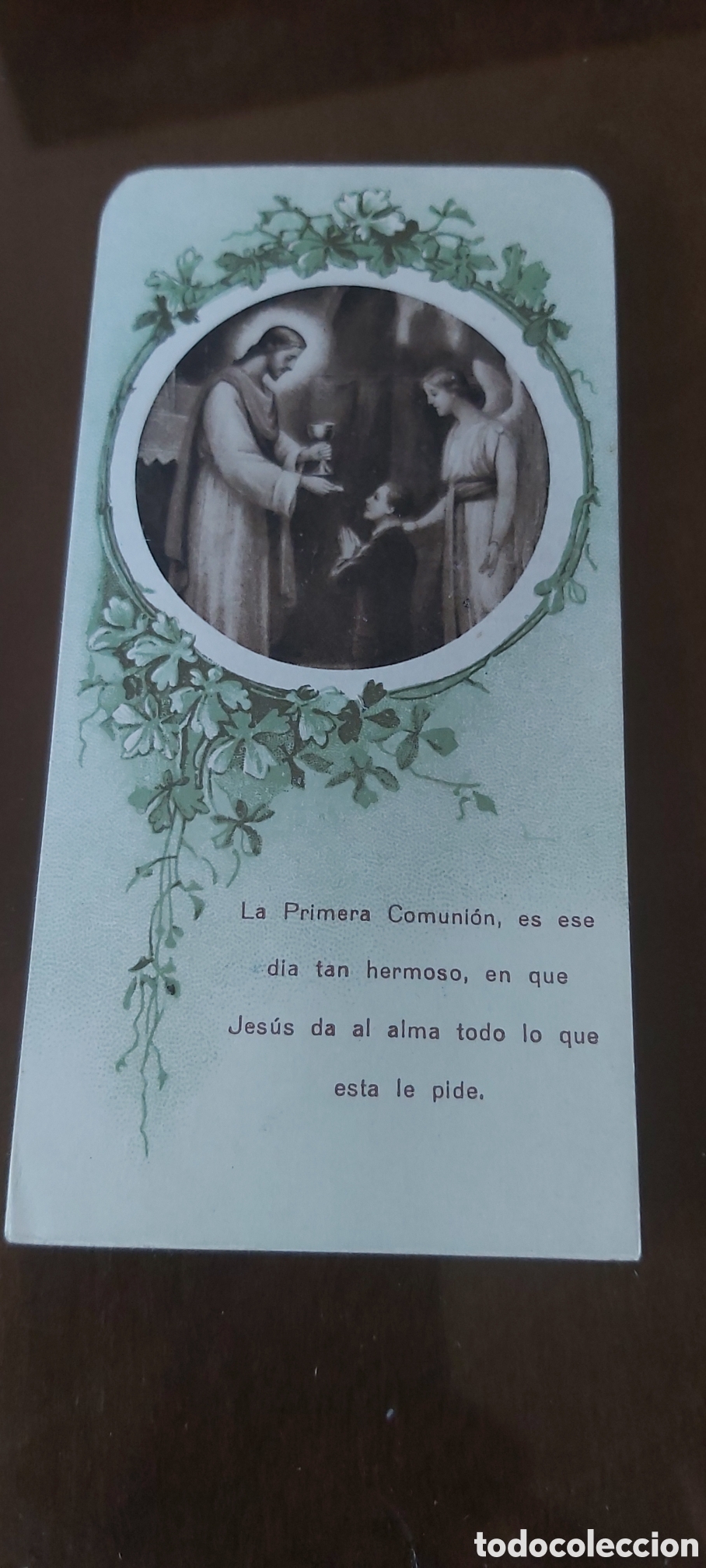 Postais: RECORDATORIO PRIMERA COMUNION DE JOSE LUIS MARIN Y BALDA. MARIANISTAS 1928. SAN SEBASTIAN