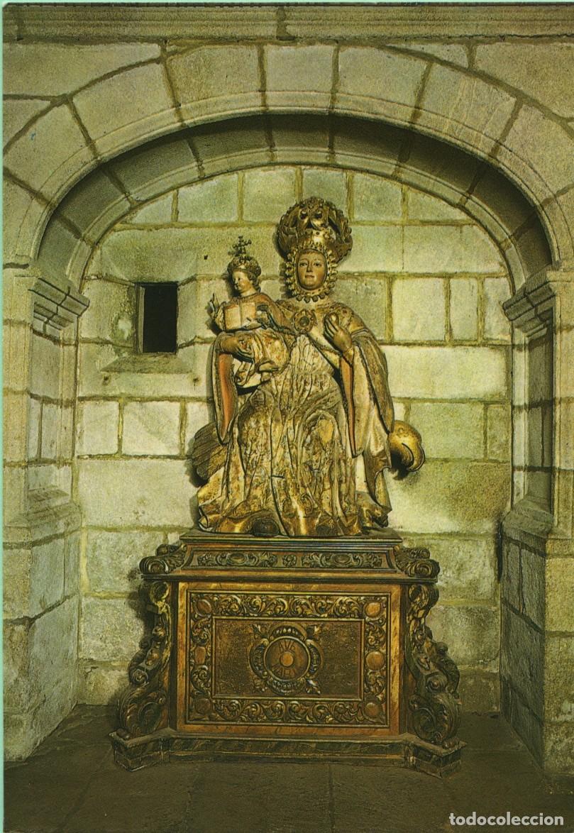 Postales: Monasterio de Poio. Pontevedra. Ntra. Sra. de la Valvanera. Talla policromada del S. XVIII. Sin circ