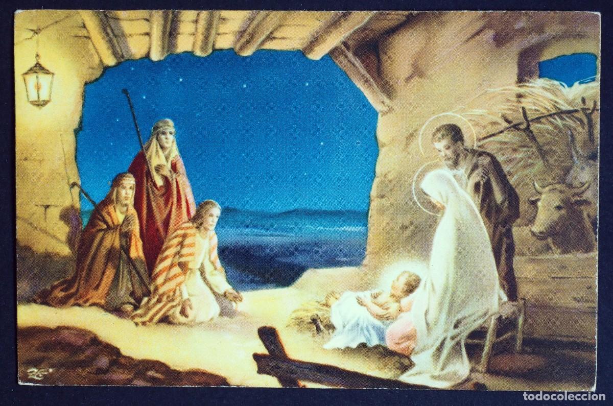 Postales: POSTAL RELIGIOSA A&Ntilde;OS 60-70