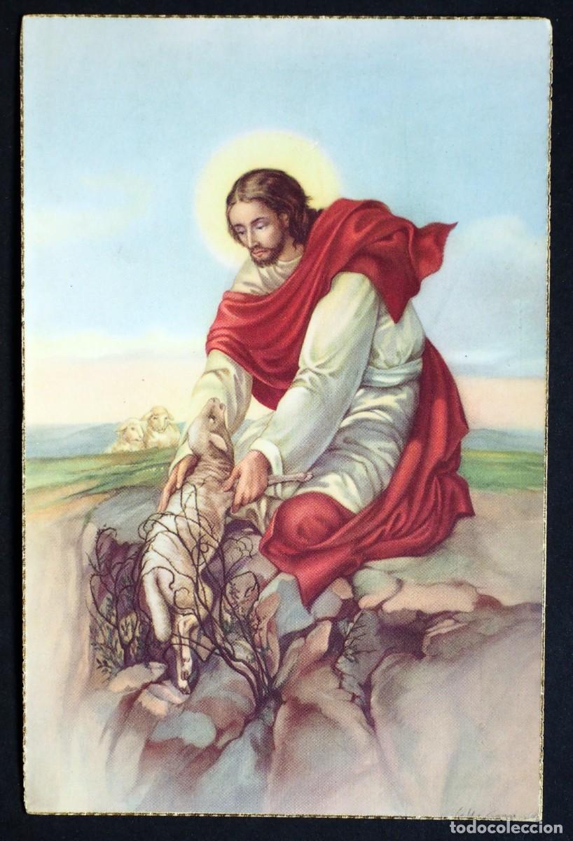 Postales: POSTAL RELIGIOSA A&Ntilde;OS 60-70