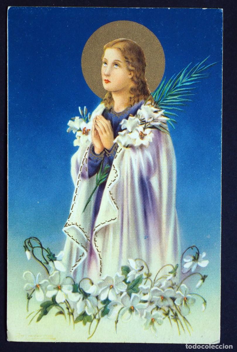 Postales: POSTAL RELIGIOSA A&Ntilde;OS 60-70