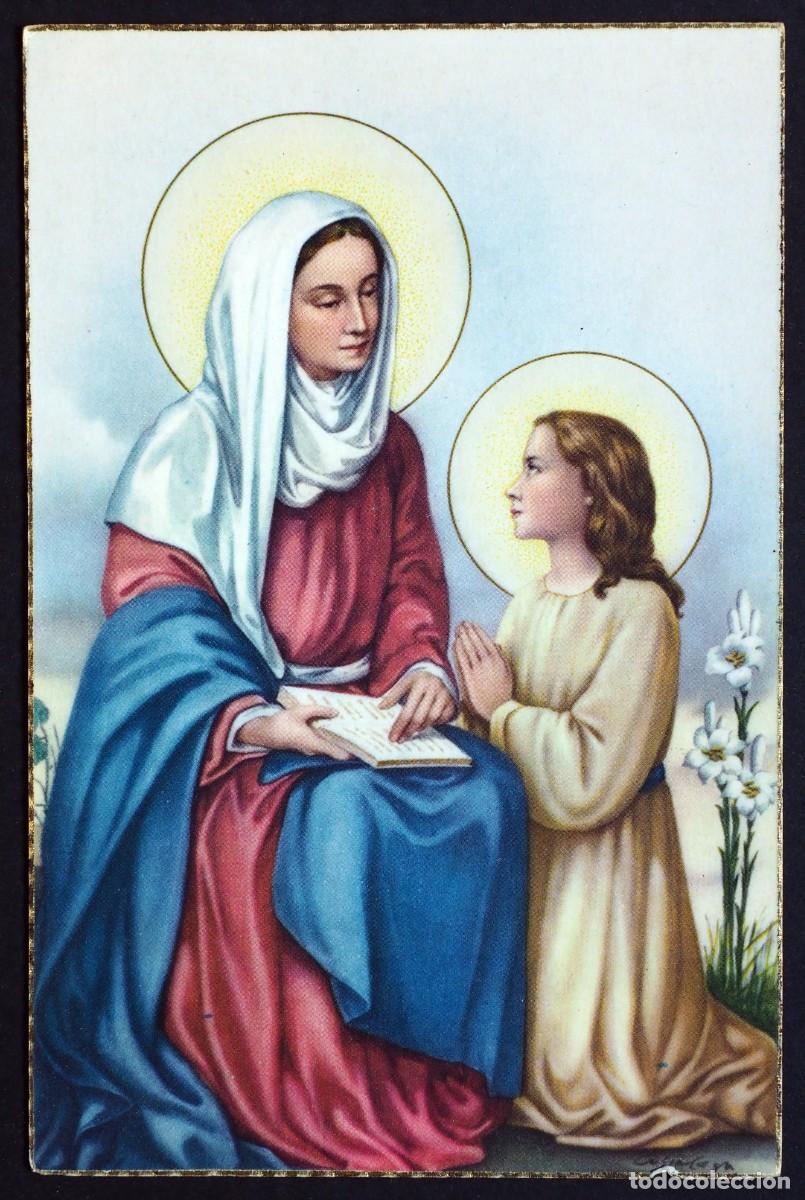 Postales: POSTAL RELIGIOSA A&Ntilde;OS 60-70