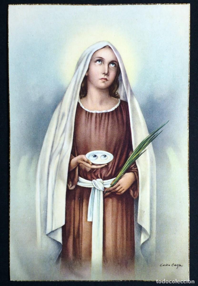 Postales: POSTAL RELIGIOSA A&Ntilde;OS 60-70