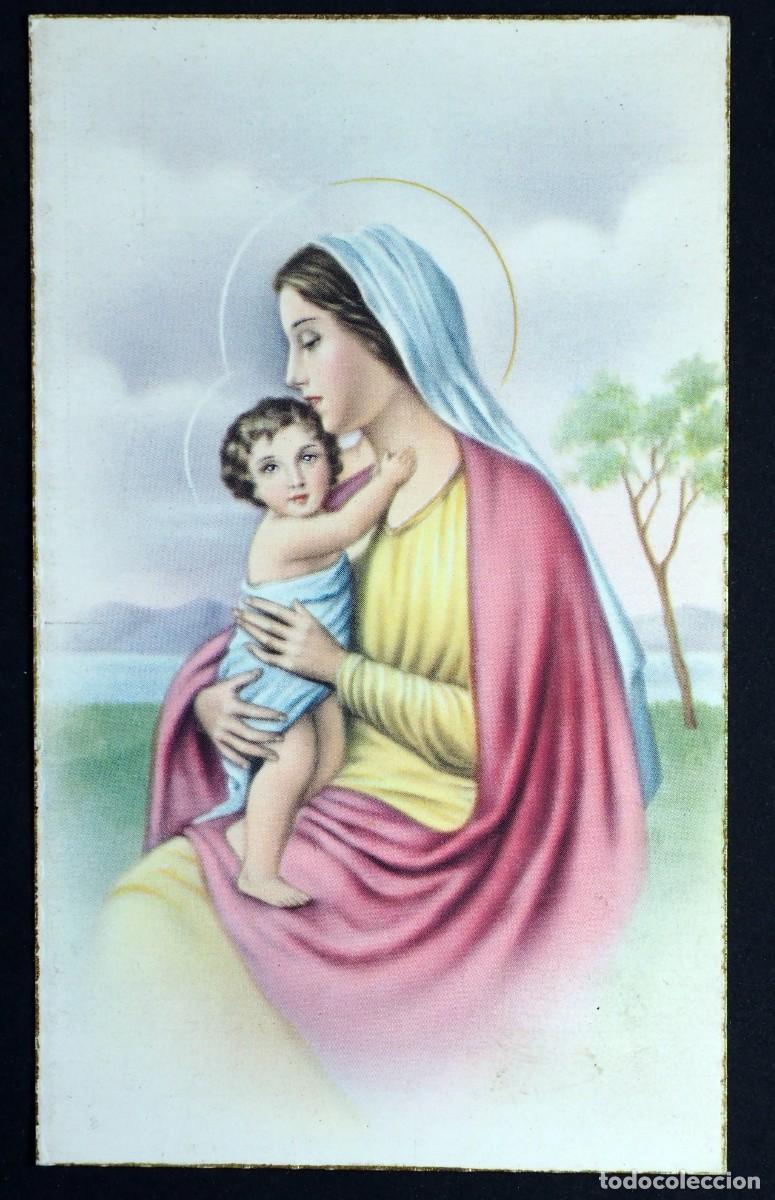 Postales: POSTAL RELIGIOSA A&Ntilde;OS 60-70