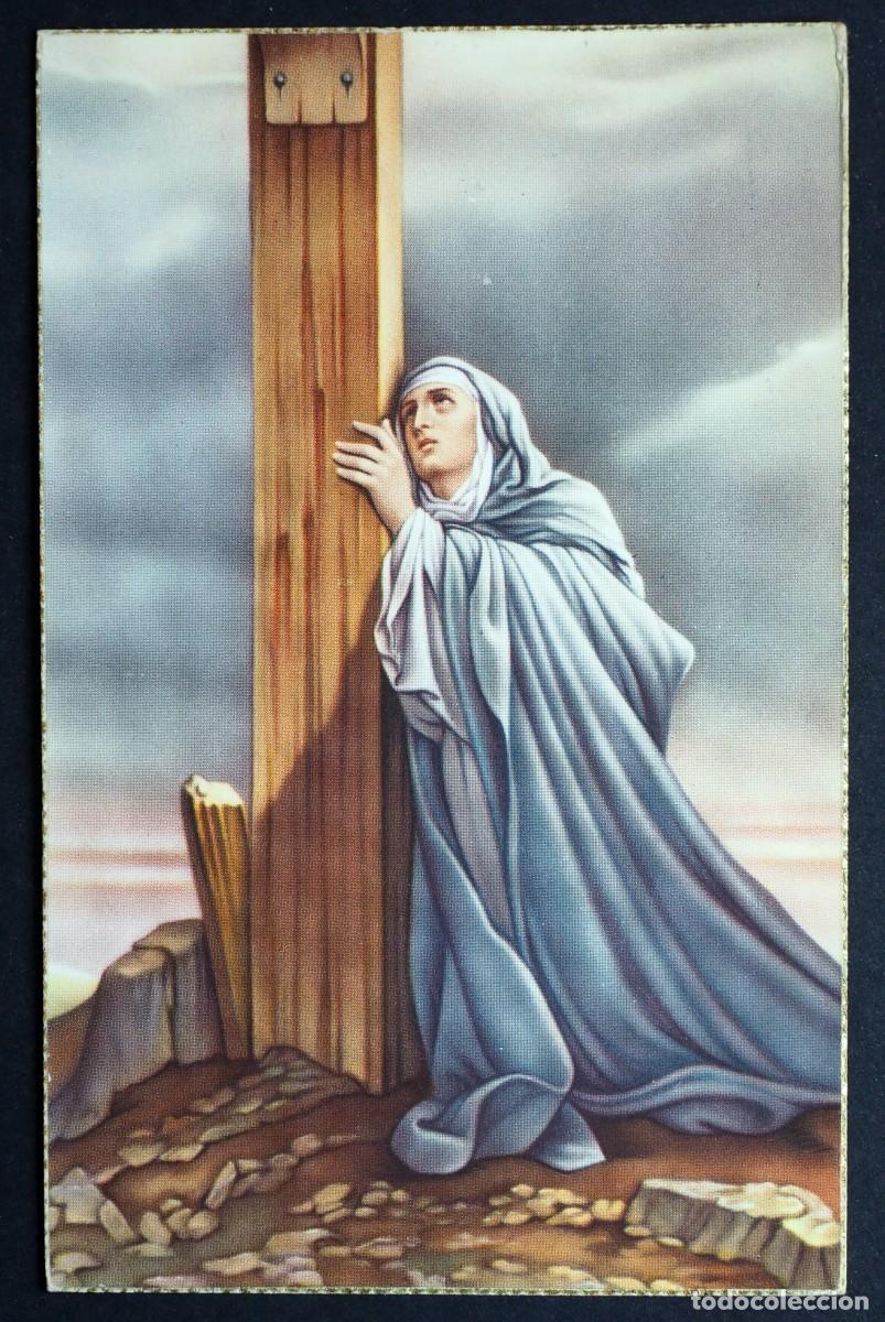 Postales: POSTAL RELIGIOSA A&Ntilde;OS 60-70